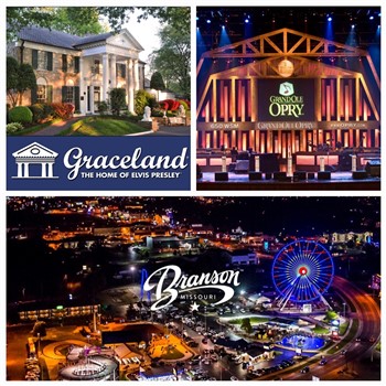 Branson, Memphis and Nashville