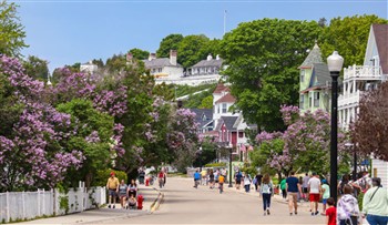 Lilac Festival on Mackinac Island